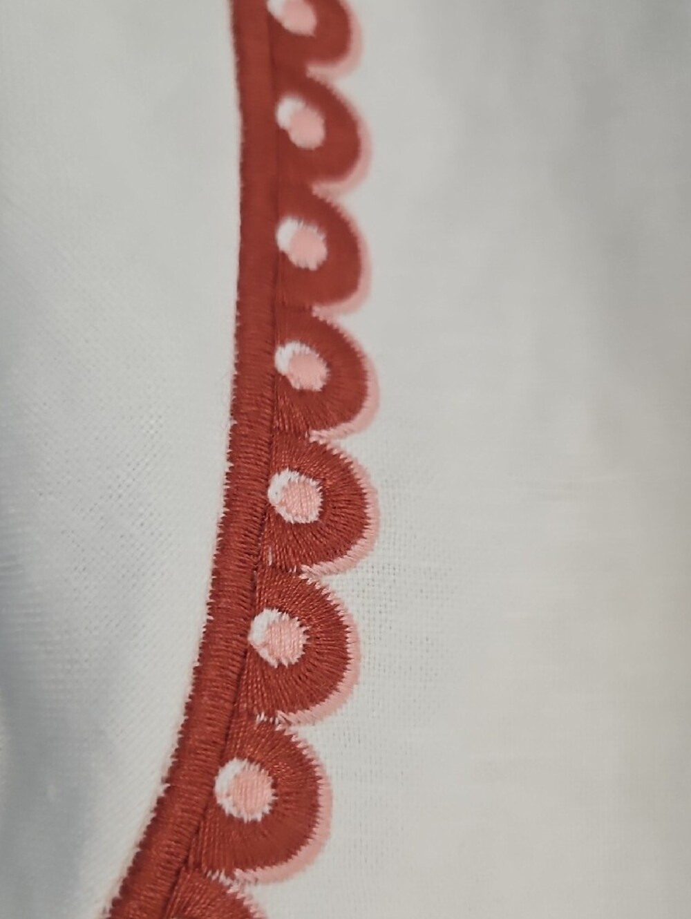 Boden Cream  Jacket with Multicolor Floral Embroidery - Picture 6 of 12
